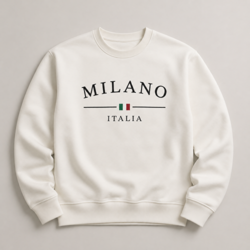 Milano Italia Premium Graphic Sweatshirt