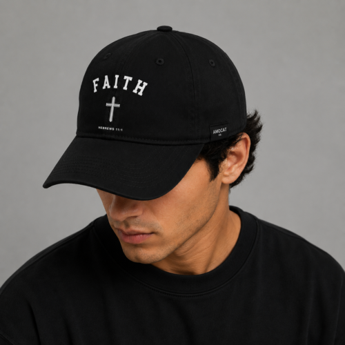 Amocat Co. FAITH Premium Baseball Cap